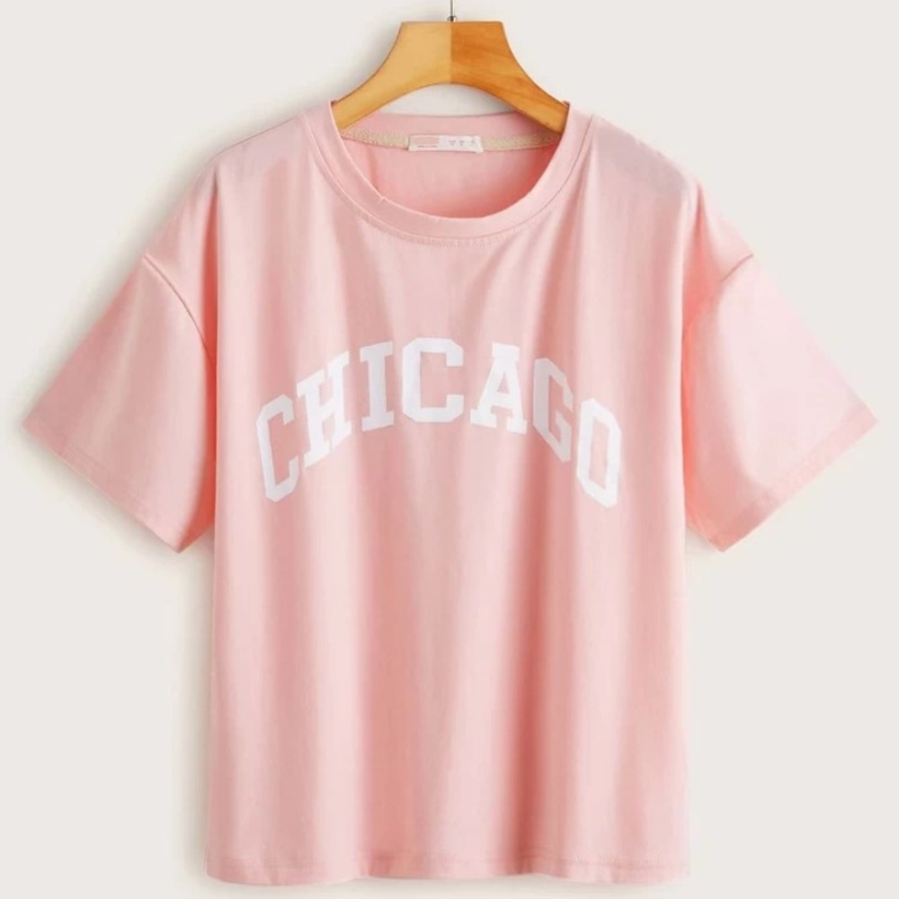 Chicago light pink top